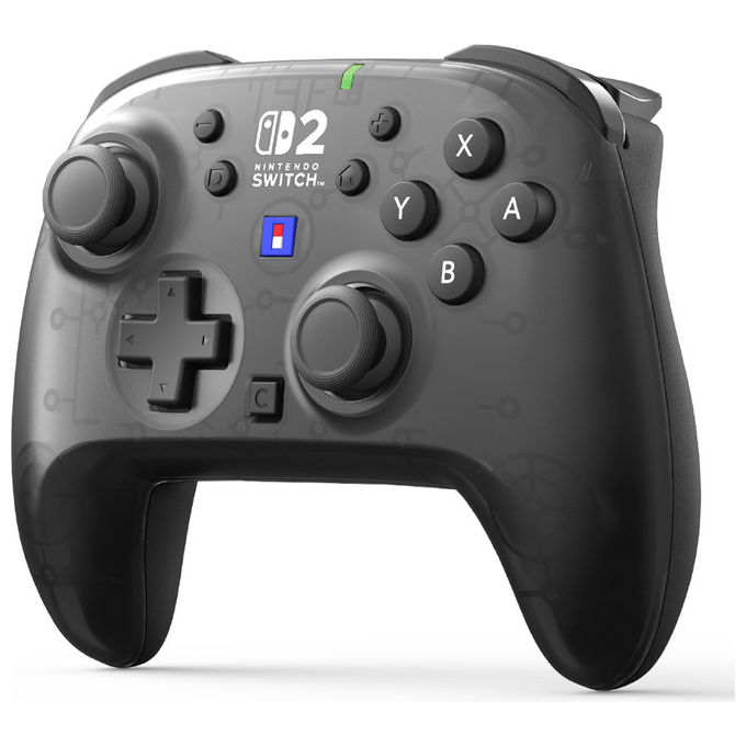 Hori controller wireless HORIPAD Turbo NSX-126E Nintendo Switch 2 Bluetooth stick TMR giroscopio nero