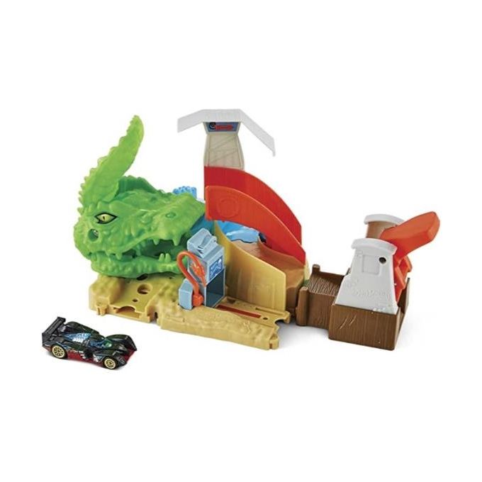 Hot Wheels ?Playset Attacco dell'Alligatore Velenoso