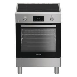 H6I8LMSAX Cucina a Libera Installazione Inox con Piano Induzione