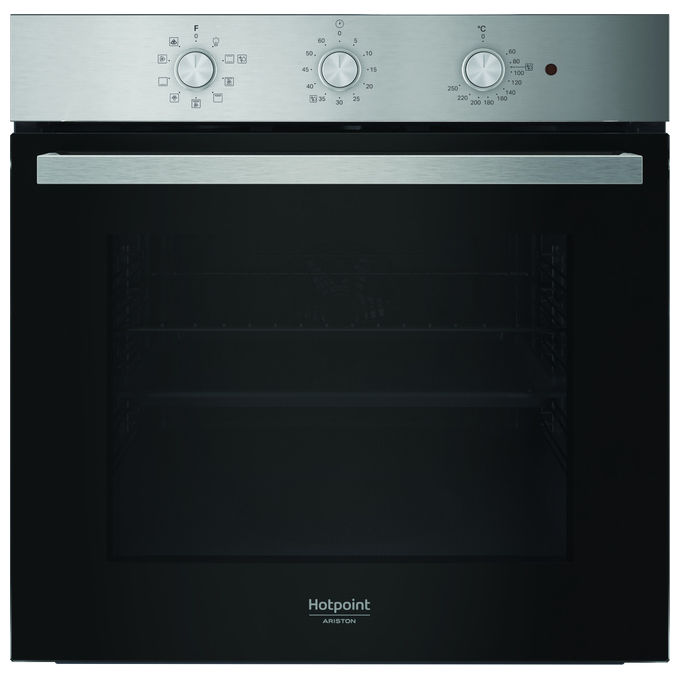 Hotpoint Ariston HAO3 K38HU X Forno elettrico 71 L Nero Acciaio Inox