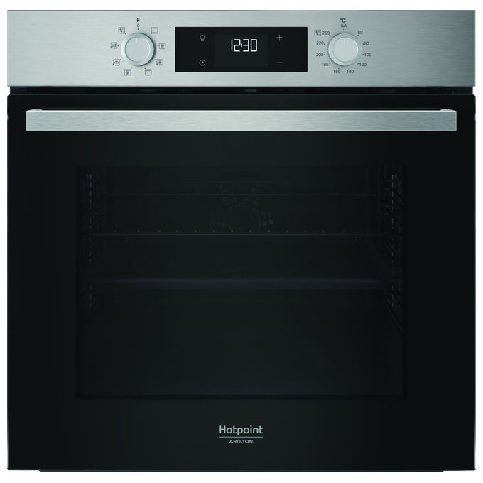 Hotpoint Ariston HAO3 K55H X Forno Elettrico da Incasso 71L Acciaio Inox Nero