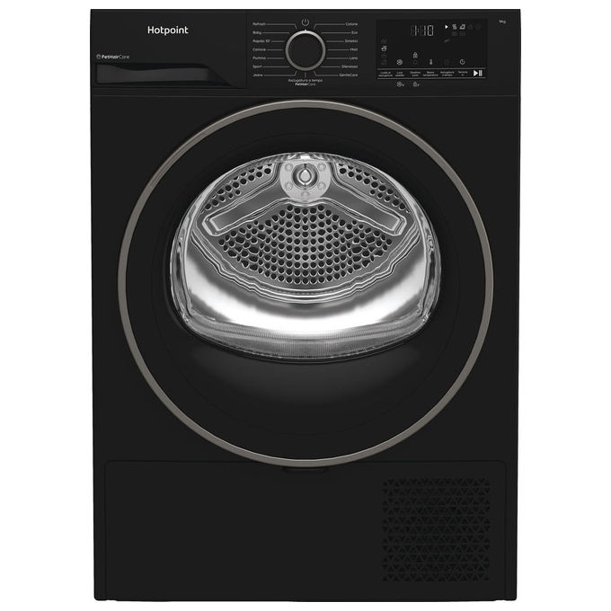 Hotpoint Asciugatrice 9kg Pompa di Calore HPT 94D BBS IT