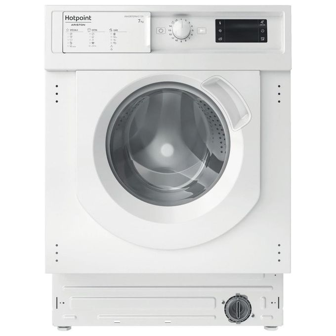 Hotpoint BI WMHG 71483 EU N Lavatrice Carica Frontale da Incasso Partenza Differata Classe energetica D (A+++) Capacita' di carico 7 Kg Centrifuga 140