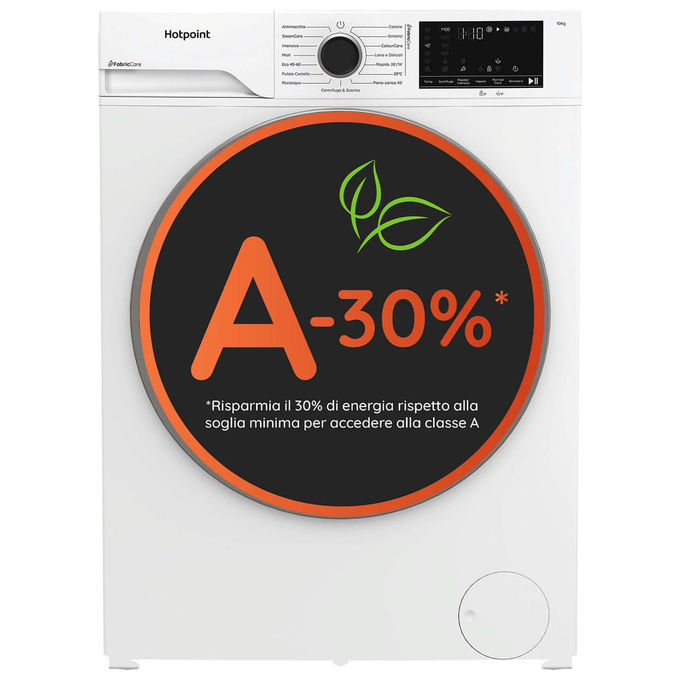 Hotpoint Ariston Lavatrice a Carica Frontale 10 kg 1400 giri Classe a Motore Inverter