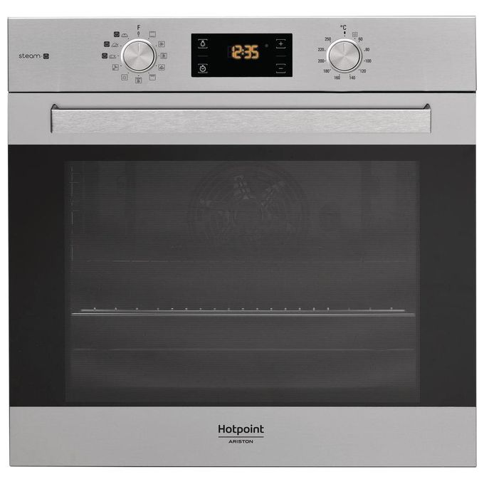 HOTPOINT FA5S 841 J IX HA Forno Elettrico Ventilato da Incasso Multifunzione con Grill Capacità 71 Litri Classe energetica A Larghezza 60 cm Inox