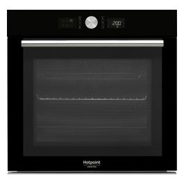 FI4 800 P BL HA Forno da Incasso Multifunzione Elettrico 60 cm Pirolitico Nero con Finiture Inox Classe A