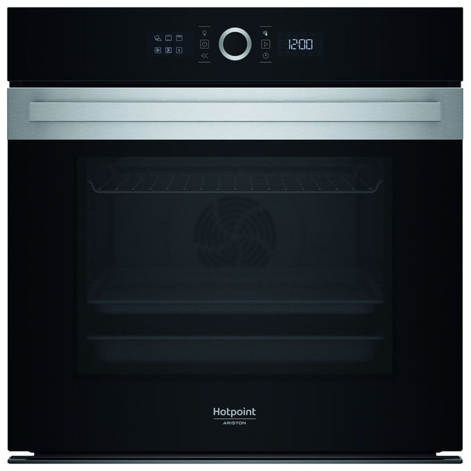 Hotpoint Forno Elettrico Incasso 73 L Nero Acciaio Inox HAOI5S8HM0XA