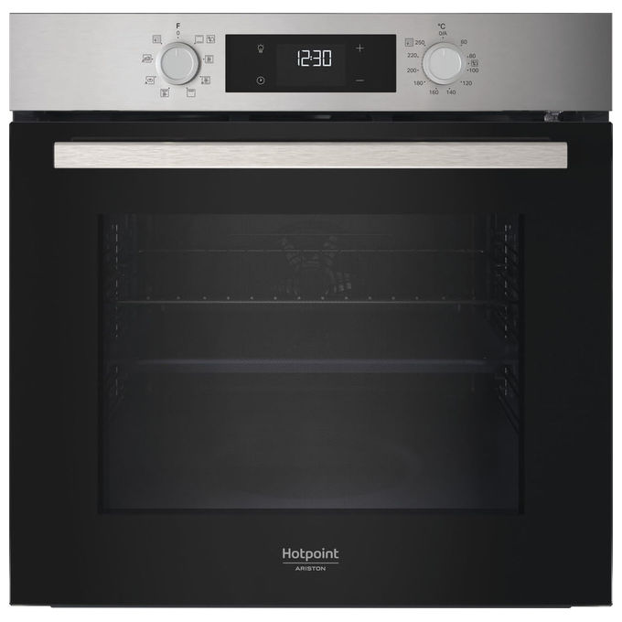 Hotpoint Forno Elettrico da Incasso 71L Nero e Acciaio Inox HAO 275P X