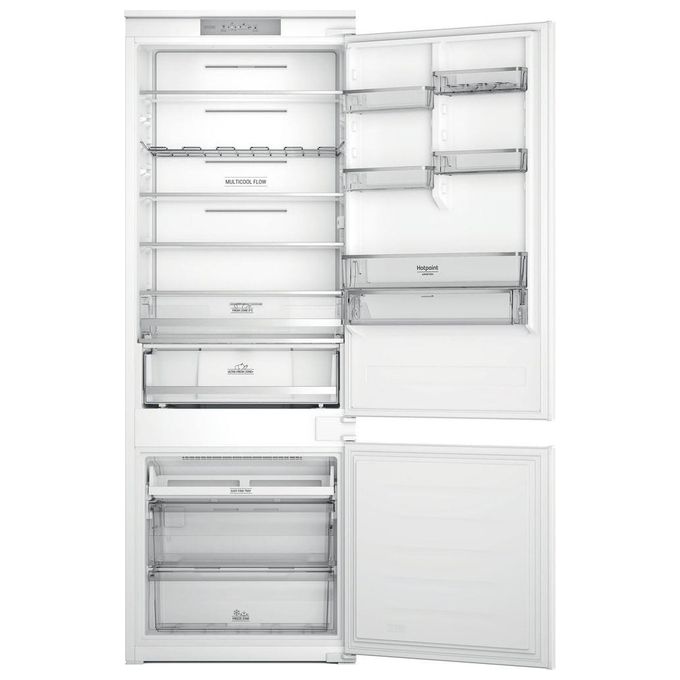 Hotpoint HA SP70 T121 Frigorifero Combinato No Frost da Incasso 394 Litri Classe Energetica E Bianco