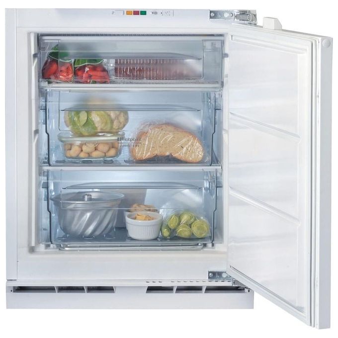 Image of Hotpoint HABUFZ011 Congelatore a Cassetti Verticale da Incasso Capacita' 91 Litri Classe E Capacita' di Congelamento 10 kg-24h