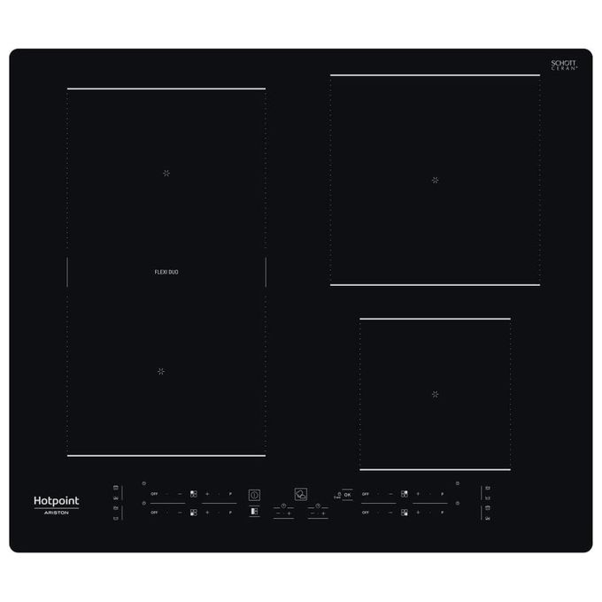 Image of Hotpoint HB 3160C NE Piano Cottura ad Induzione 4 Zone 59 cm Nero
