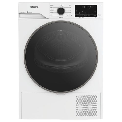 Hotpoint, Asciugatrice a Pompa di Calore, 9 Kg, Délica, Classe A, HPT 96D BS IT