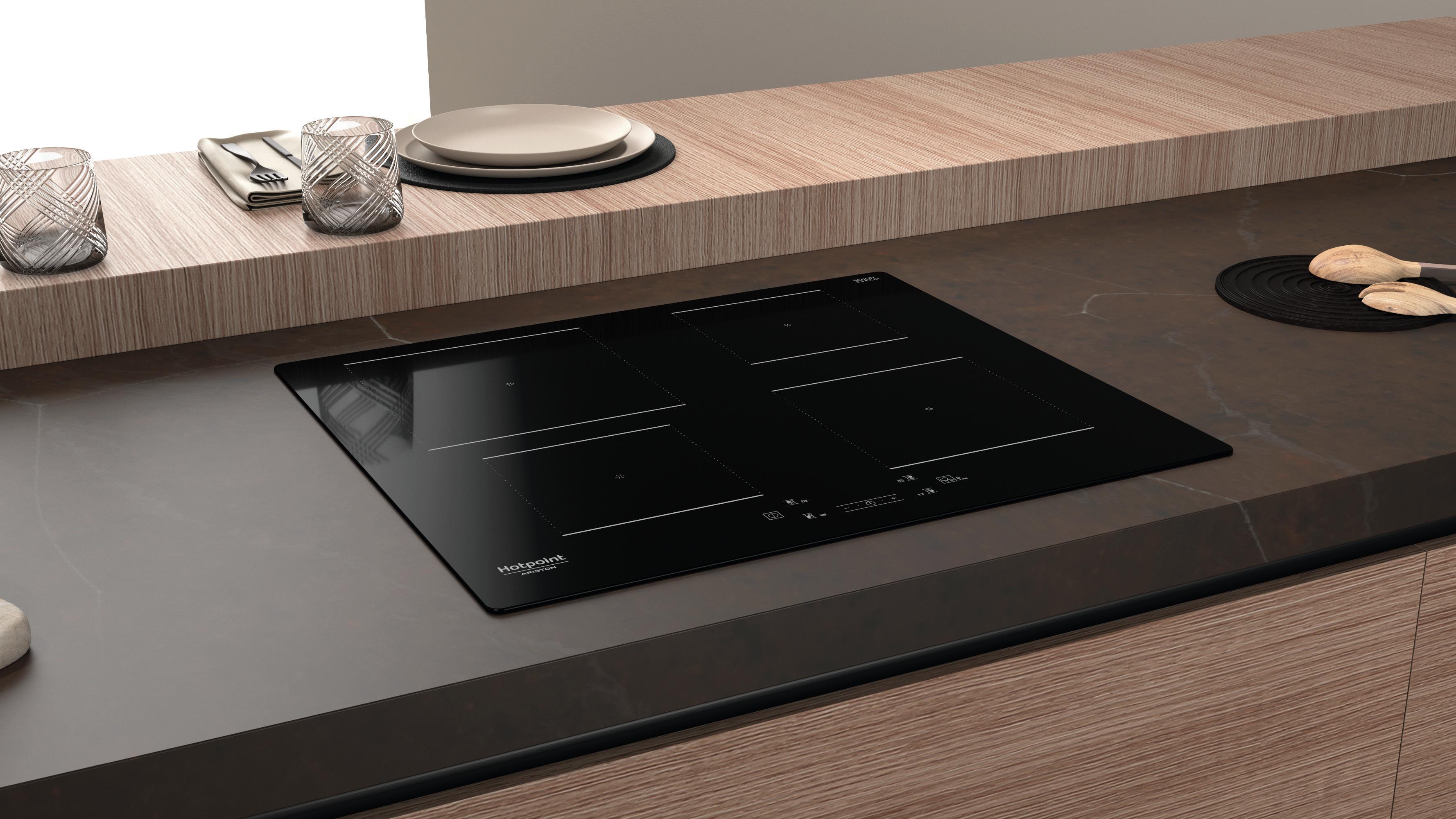 Hotpoint HQ 5660S NE Piano Cottura ad Induzione 4 Zone 60 | Yeppon