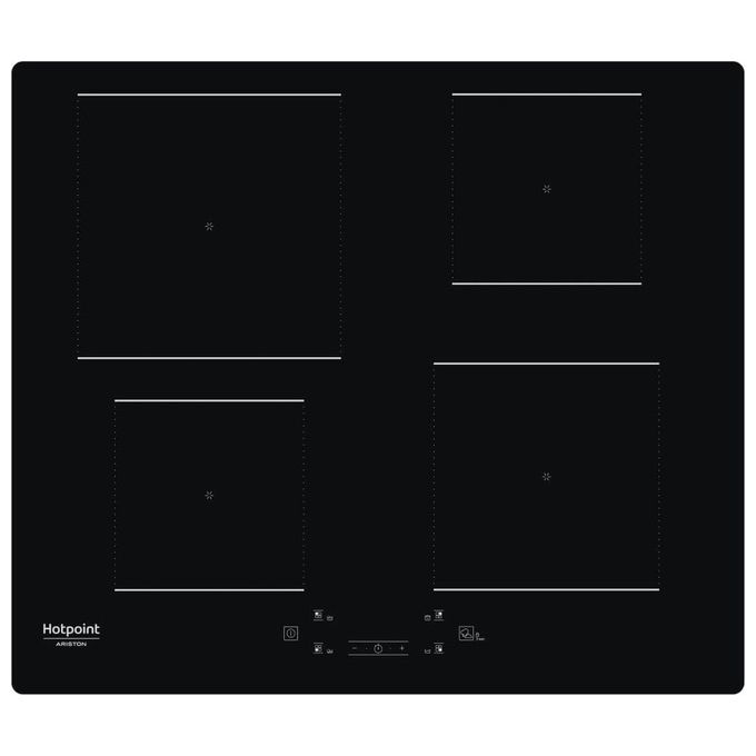 Image of Hotpoint HQ 5660S NE Piano Cottura ad Induzione 4 Zone 60 cm Nero