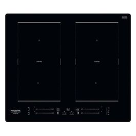 HS 5160C NE Piano Cottura a Induzione 4 Zone 18 Livelli di potenza Touch Control Zona Flexi Duo Blocco Comandi 60 cm Nero