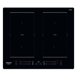 HS 5160C NE Piano Cottura a Induzione 4 Zone 18 Livelli di potenza Touch Control Zona Flexi Duo Blocco Comandi 60 cm Nero