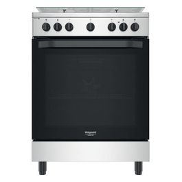 Hotpoint HS68G5PHX Cookers Cucina Elettrica 60x60cm 4 Fuochi Inox