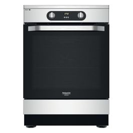 HS68IQ8CHX/E Cucina con Piano Cottura a Induzione Nero/Acciaio Inossidabile Classe Energetica A
