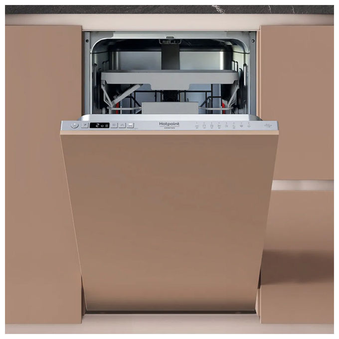 Image of Hotpoint HSIC 3M27 C S Lavastoviglie da Incasso 45 cm Slim 10 Coperti Classe E