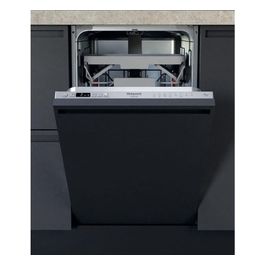HSIC 3T127 C Lavastoviglie Slim da incasso a Scomparsa Totale 10 Coperti Classe Energetica E 9 programmi Terzo cesto Cesti Flexiload Dual Wash 44.8cm Argento