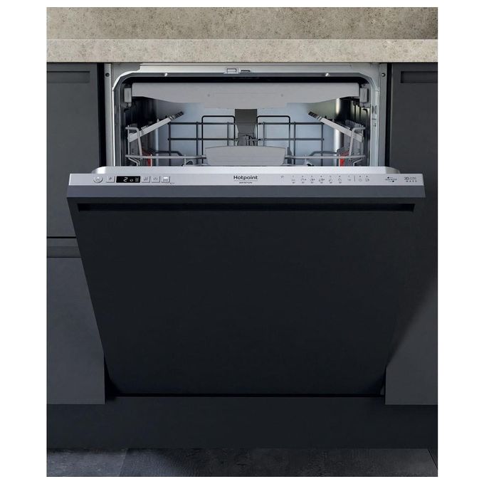 Image of Hotpoint IC3C26NWF Lavastoviglie da Incasso a Scomparsa Totale 14 Coperti Classe energetica E (A++) 9 Programmi 60 cm