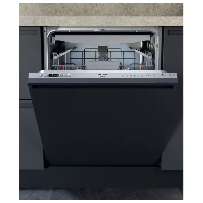 Hotpoint Ariston H0I D534A S Lavastoviglie da Incasso 14 Coperti Classe D (Inox)