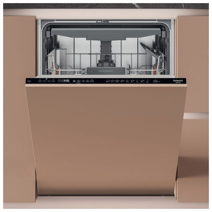 Hotpoint Ariston HA6IB16B2M6L0 Lavastoviglie da Incasso 16 Coperti Classe B (Inox - Nero)