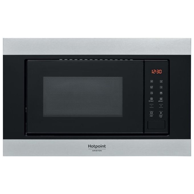 Hotpoint MF20S IX HA Forno a Microonde da Incasso 20 Litri 800W Nero/Acciaio Inossidabile