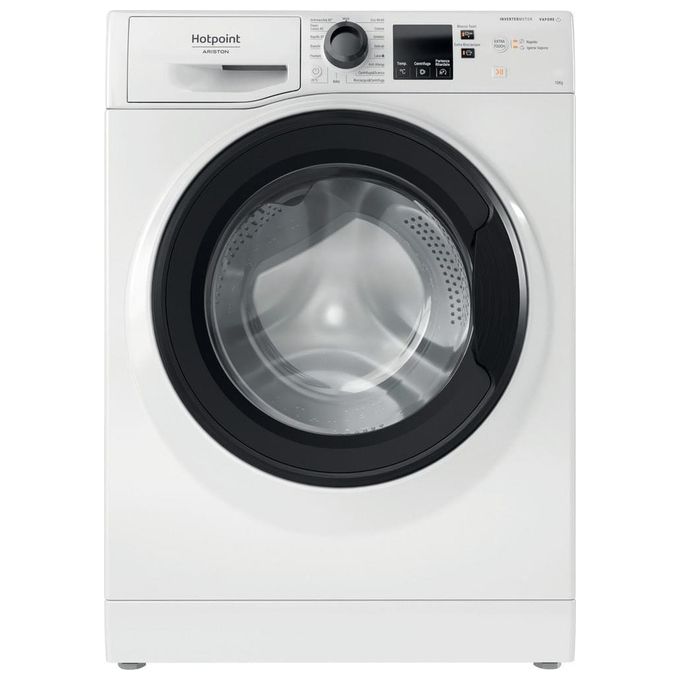 Hotpoint NF1045WK IT Lavatrice Carica Frontale Classe energetica B Capacita' di carico 10 Kg Centrifuga 1400 giri Motore Inverter Vapore