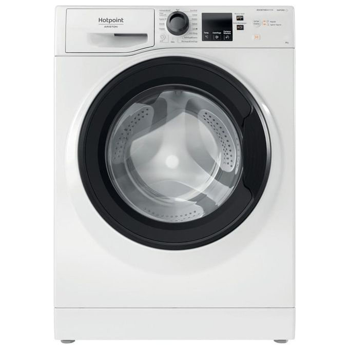 Image of Hotpoint NF825WK IT Lavatrice carica frontale 8 Kg Classe B Profondita' 60 cm Centrifuga 1200 giri Funzione Vapore Motore Inverter