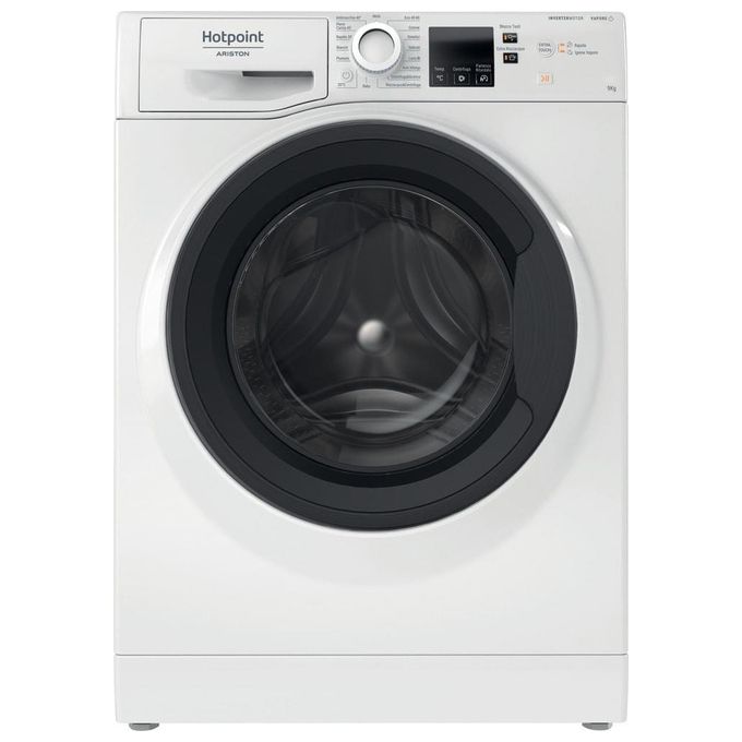 Image of Hotpoint NF97WK IT Lavatrice 9 Kg Classe A Profondita' 60 cm Centrifuga 1400 giri Inverter Vapore colore Bianco