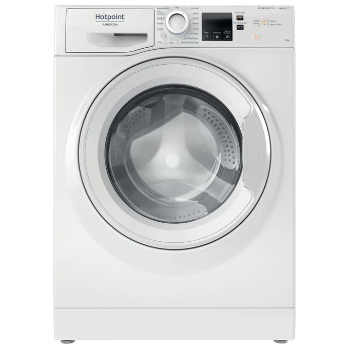 Image of Hotpoint NFR79W IT Lavatrice carica frontale 9 kg 1400 giri Inverter Vapore
