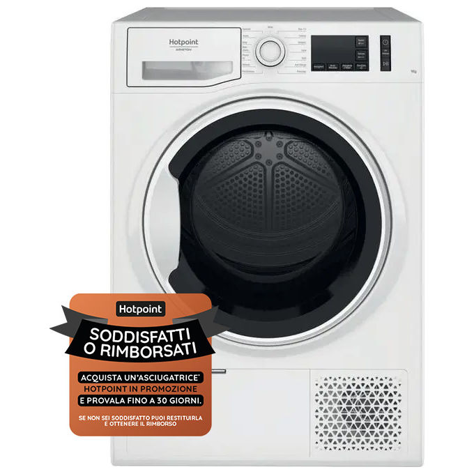 Hotpoint NT M11 92WK IT Asciugatrice Libera Installazione Caricamento Frontale 9Kg Classe Energetica A Bianco