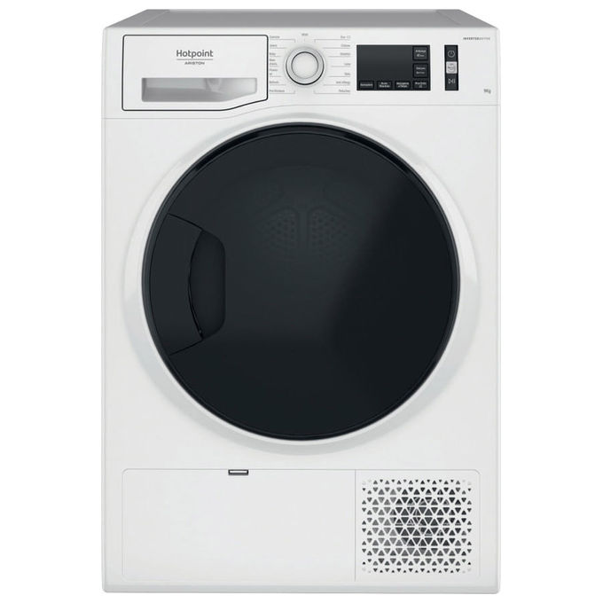 Hotpoint NT M11 9X3E IT Asciugatrice a Pompa di Calore Classe energetica A+++ Capacita' di carico 9 Kg Motore Inverter EasyCleaning ActiveCare