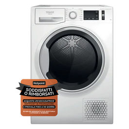 HOTPOINT NT M11 9X3SKY IT Asciugatrice 9 Kg Classe A Inverter con Pompa di calore Profondità 65 cm e Rilevamento dei livelli di asciugatura