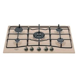 Ariston PCN 750 T (AV)R/HA Piano Cottura a Gas 5 Zone 75 cm Avena