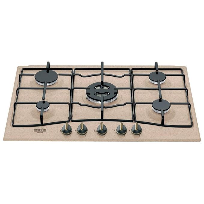 Hotpoint Ariston PCN 750 T (AV)R-HA Piano Cottura a Gas 5 Zone 75 cm Avena