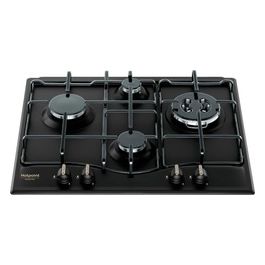 Ariston PCN 640 T (AN) R /HA Piano Cottura a Gas 4 Zone 60 cm Nero