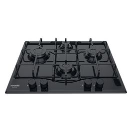 Ariston PCN 642 HA BK Piano Cottura a Gas 4 Zone 60 cm Nero