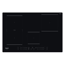 HS 1677C NE Piano Cottura a Induzione 4 Zone FlexiZone 77 cm Nero