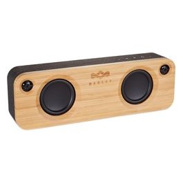 House of EM-JA006-SB Get Together Altoparlante Bluetooth Wireless, Nero/Legno