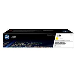 Toner 117A W2072A Cartuccia Originale da 700 Pagine Compatibile LaserJet Serie 150 e Toner Color Laserjet Serie MFP 170, Giallo