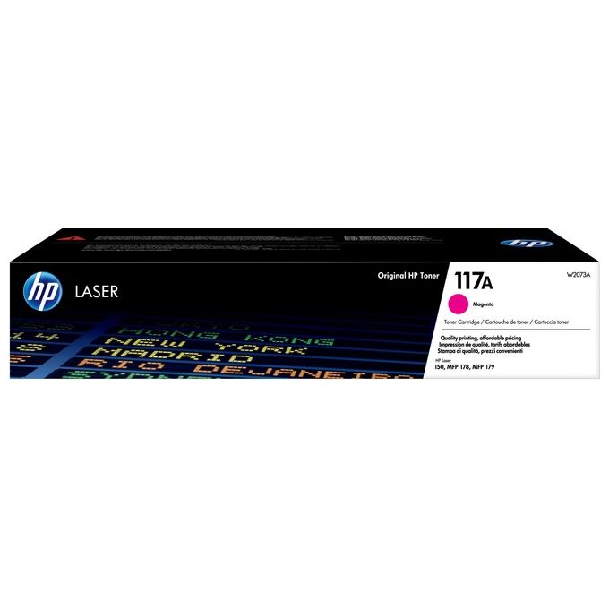 HP W2073A 117A Toner Originale per Stampante Laser 700 Pagine colore Magenta