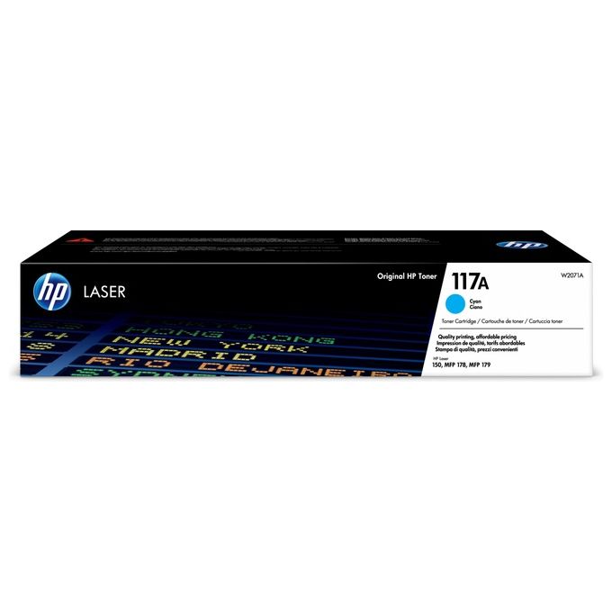 Image of HP 117A Toner Originale Ciano