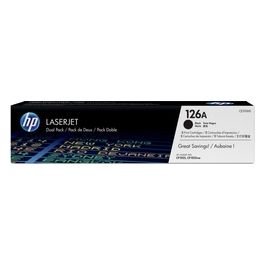 Hp 126a Dual Pack Black Laserjet