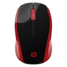 HP 200 Mouse Wireless, Rosso Imperatrice