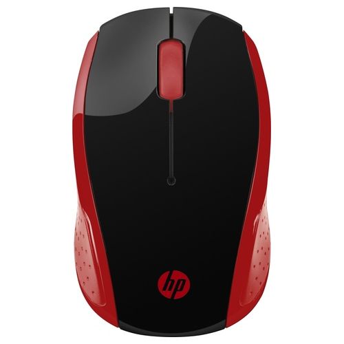 HP 200 Mouse Wireless, Rosso Imperatrice