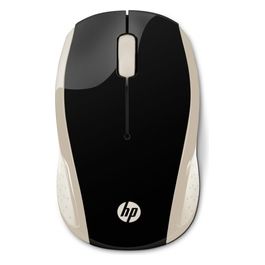 HP 200 Mouse Wireless, Oro Setoso