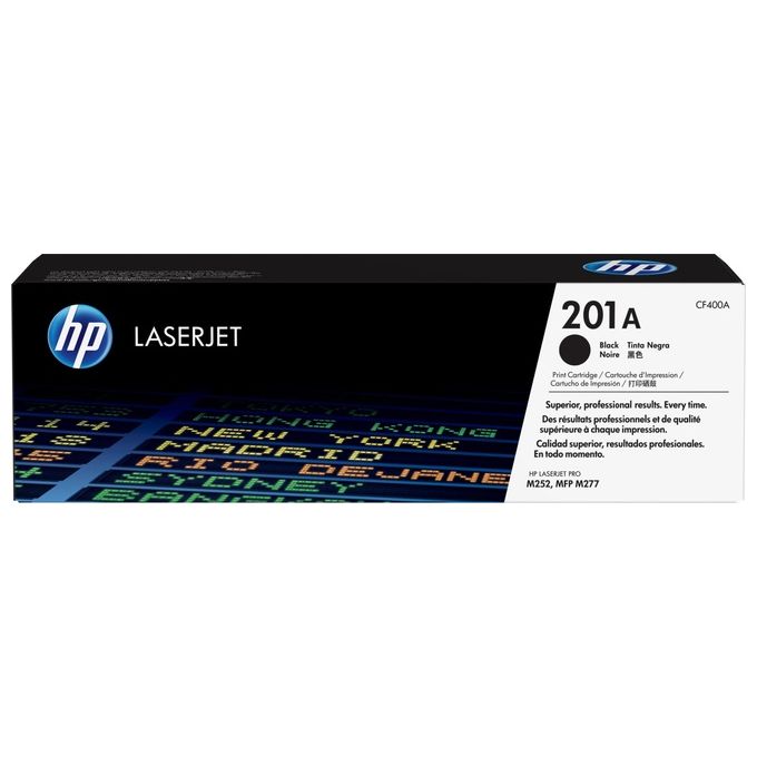 Image of HP 201A Nero originale LaserJet toner ( CF400A ) per Color LaserJet M277dn, M277dw, Color LaserJet Pro M252dn, M252dw, M252n, M277dw, M277n