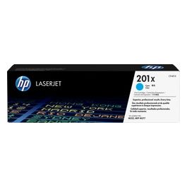 HP 201X Cyan originale LaserJet cartuccia toner ( CF401X ) per Color LaserJet M277dn, M277dw, Color LaserJet Pro M252dn, M252dw, M252n, M277dw, M277n